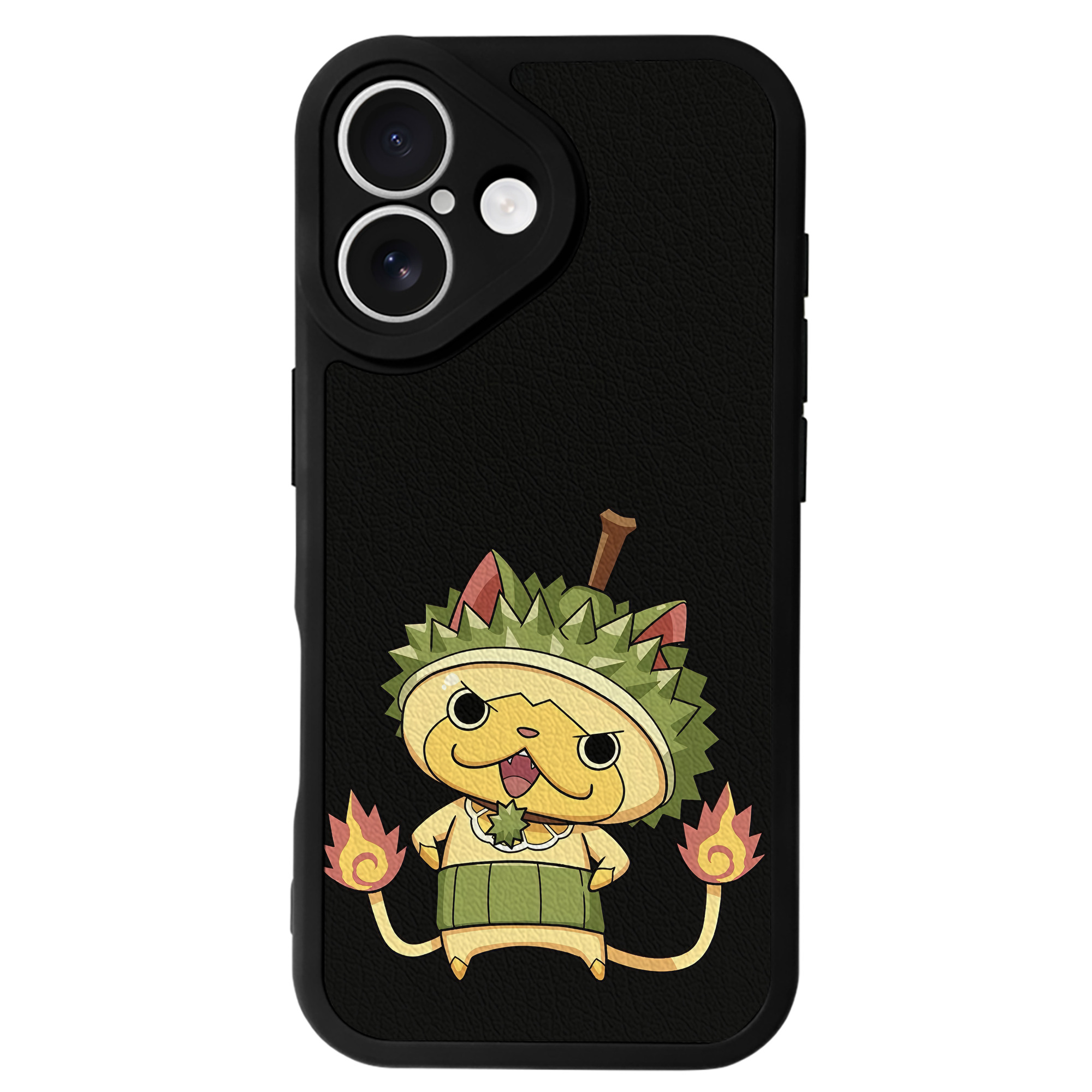 （画像用） 妖怪ウォッチ Yo-kai Watch 【iPhone 16シリーズ対応】シリコンスマホケース（レザー調） 材質：シリコン